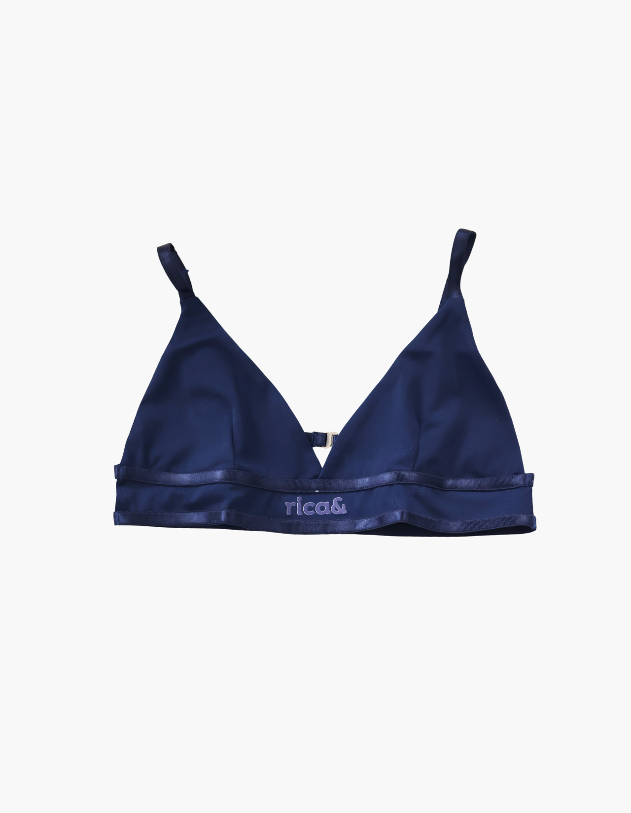 basic navy blue bralette
