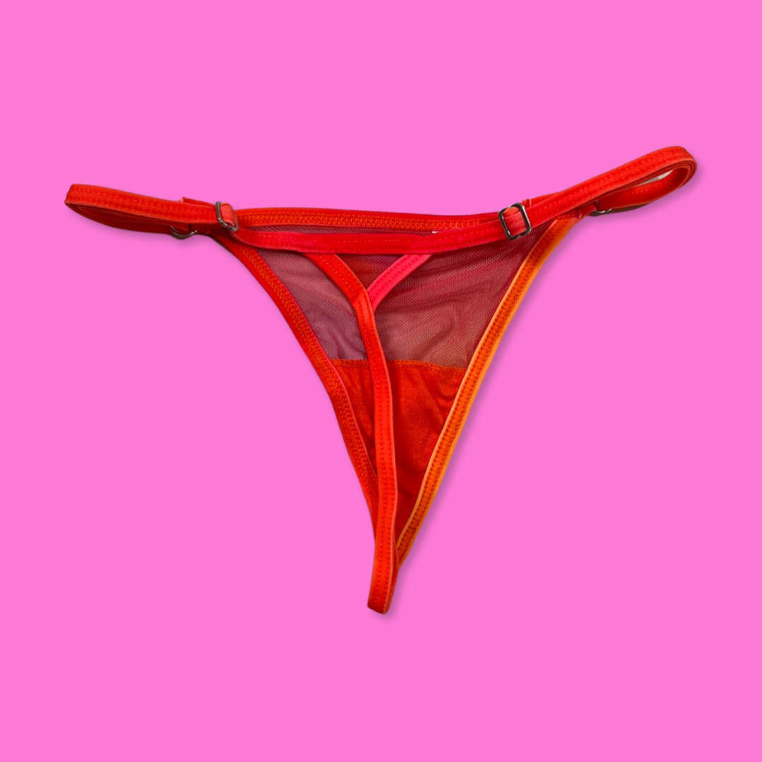 rum punch mesh mini thong