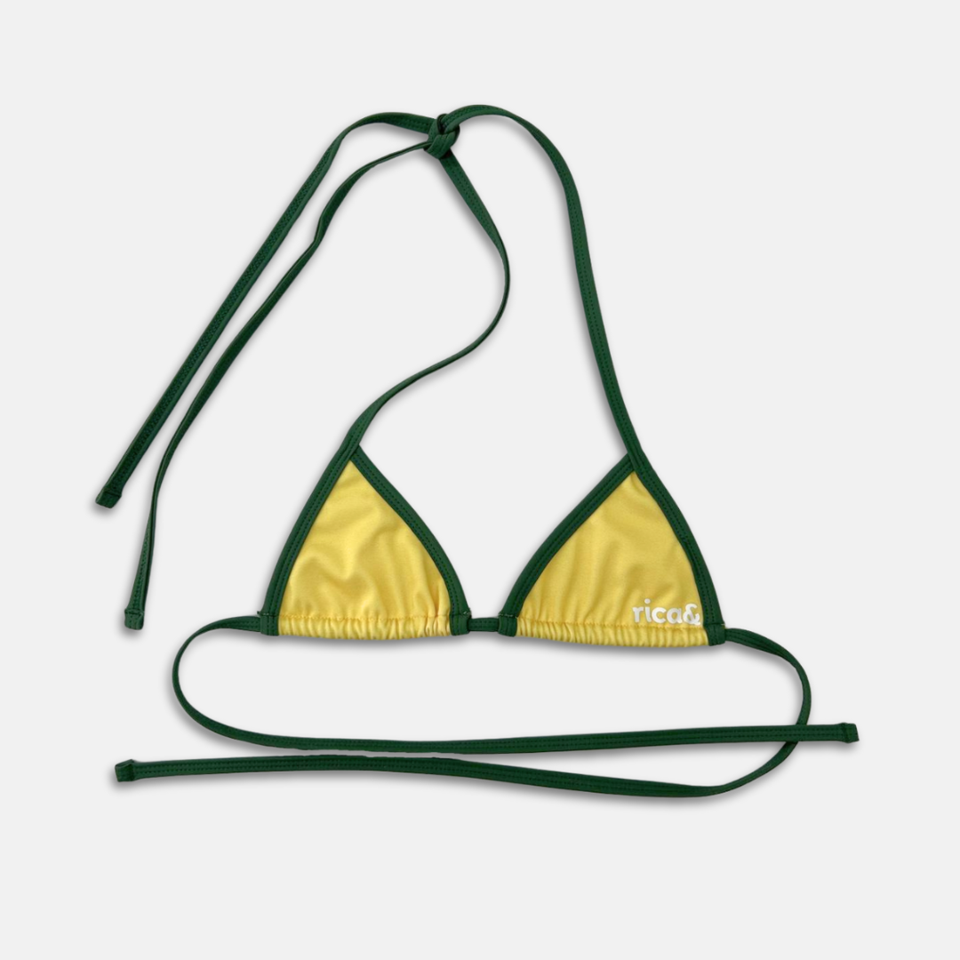 pineapple swim top