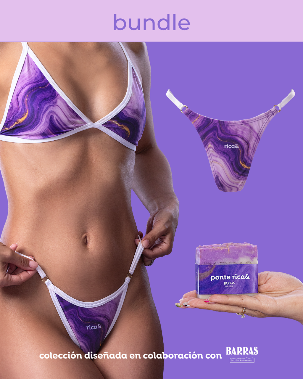 ponte rica& BUNDLE (4 piezas)
