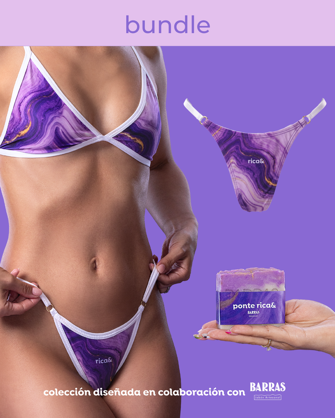 ponte rica& BUNDLE (4 piezas)