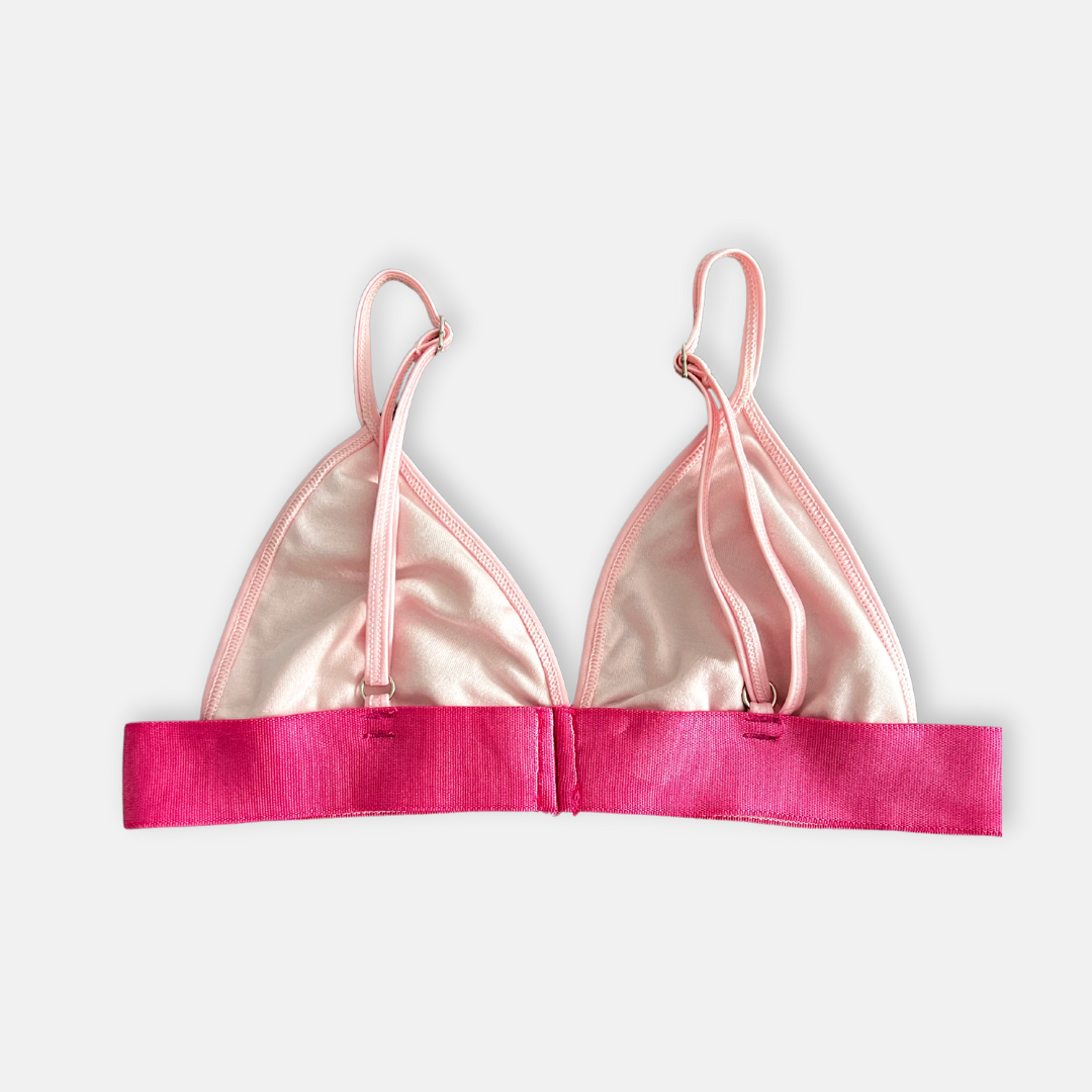 nude pink bralette