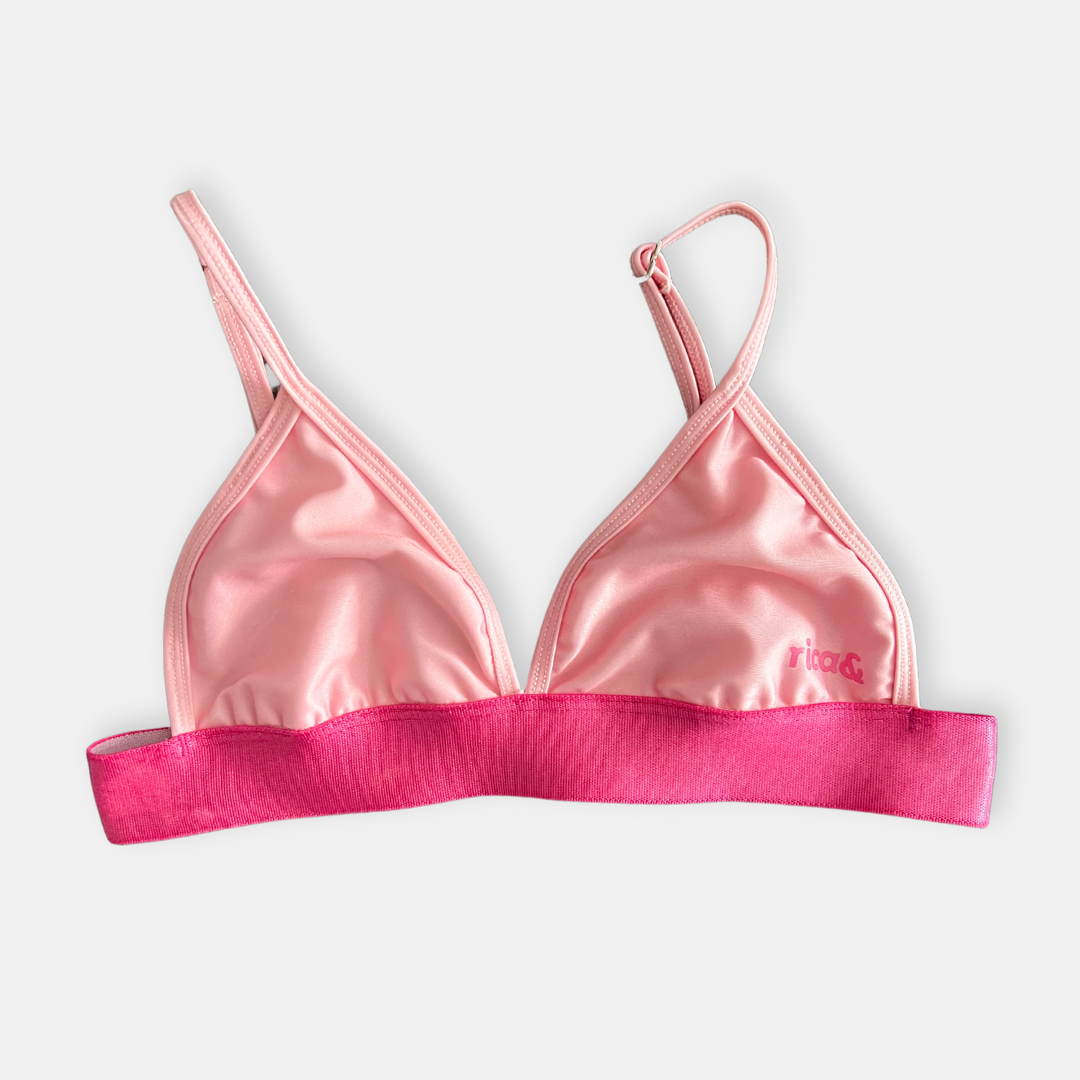 nude pink bralette
