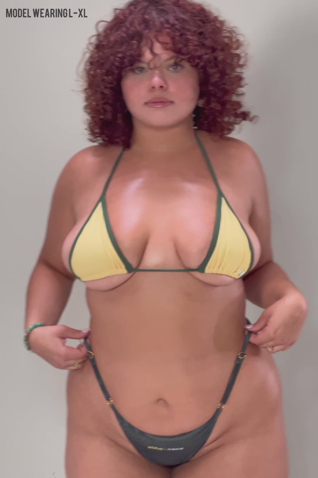 pineapple swim top