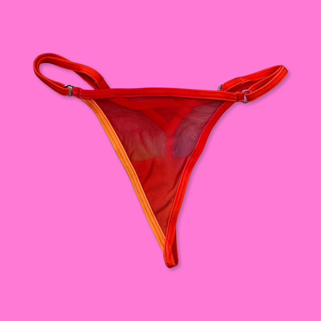 rum punch mesh mini thong